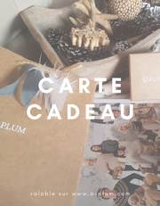 Carte cadeau - Ô PLUM bijoux légers