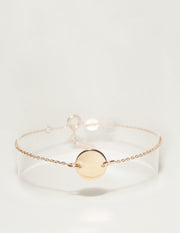 Bracelet chaîne Bella donna pastille
