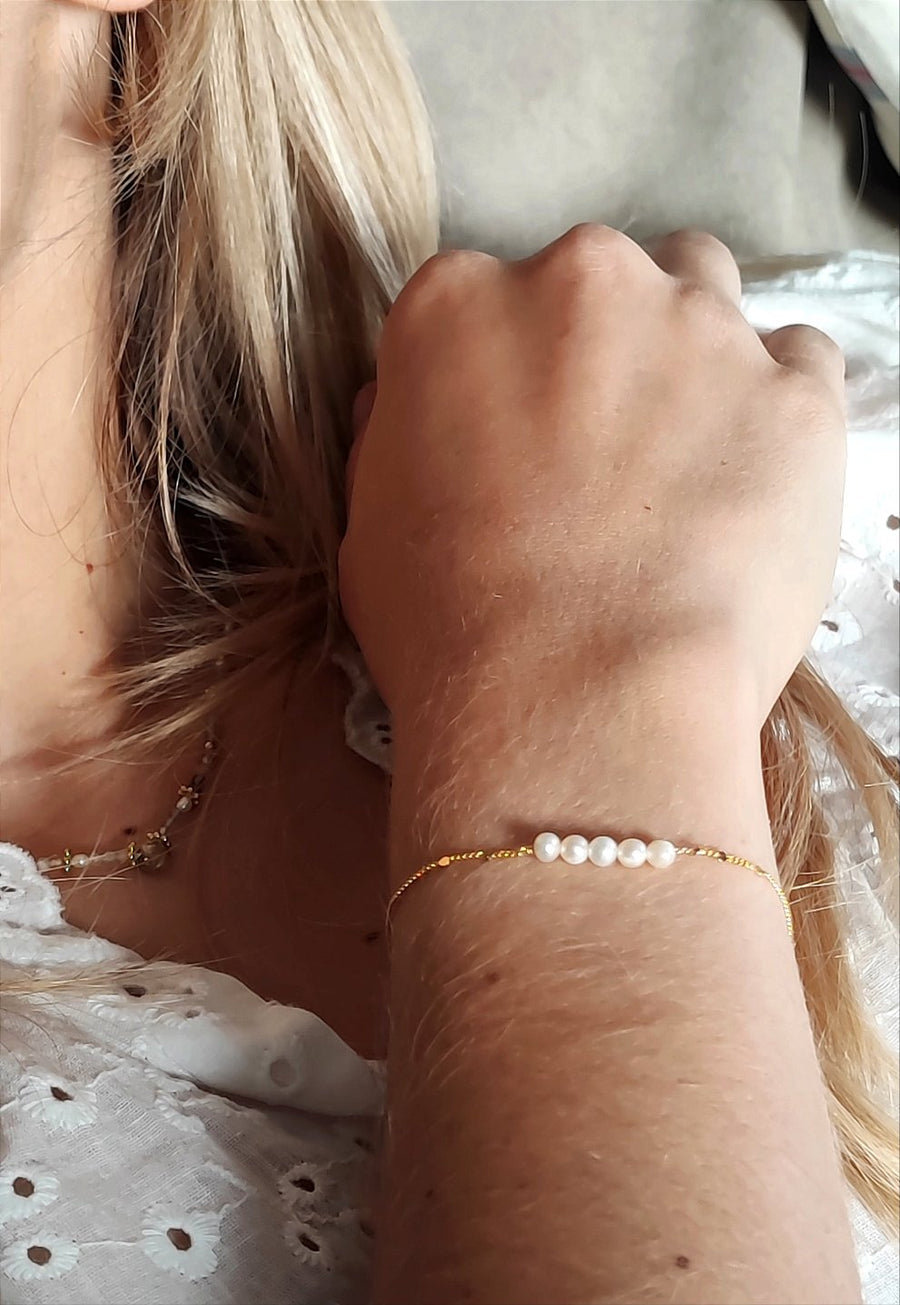 Bracelet Lénora perles