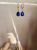 Boucles Amy gouttes Lapis Lazuli