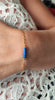 Bracelet tube lapis Lazuli