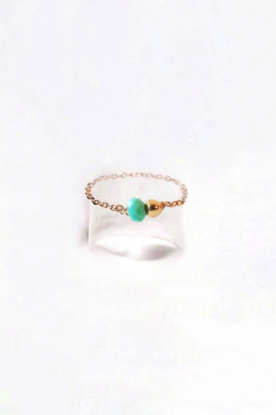 Bague  Chaîne Janet Turquoise