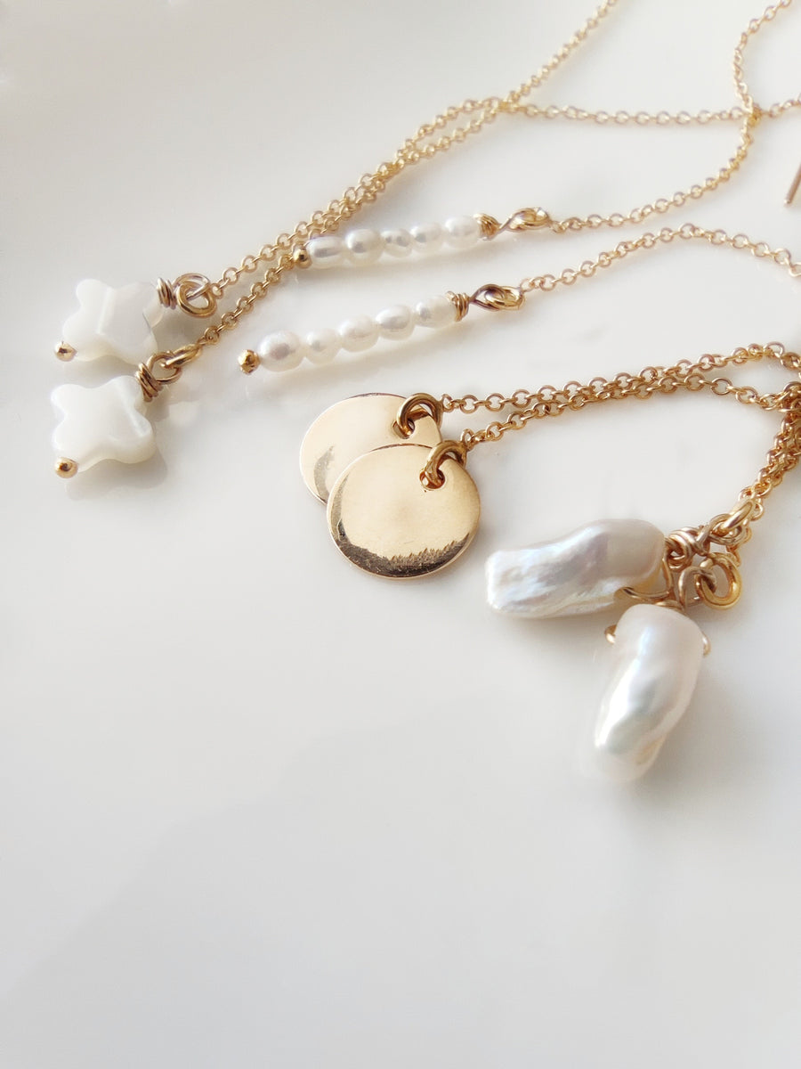 Boucles Chaînes Luna Perles