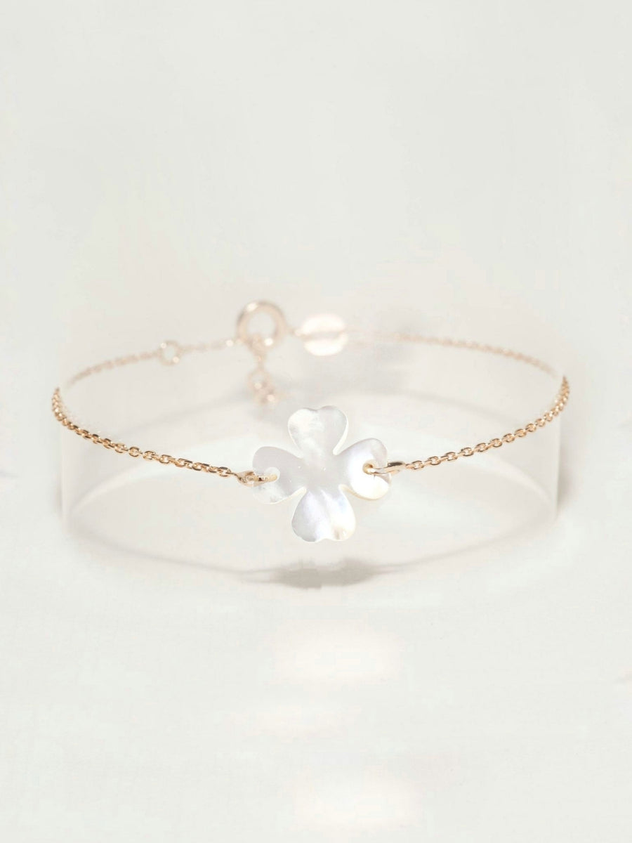 Bracelet Trèfle Nacre