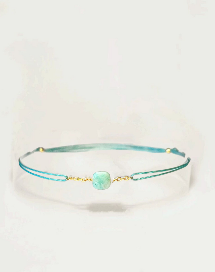 Bracelet Cordon Amazonite