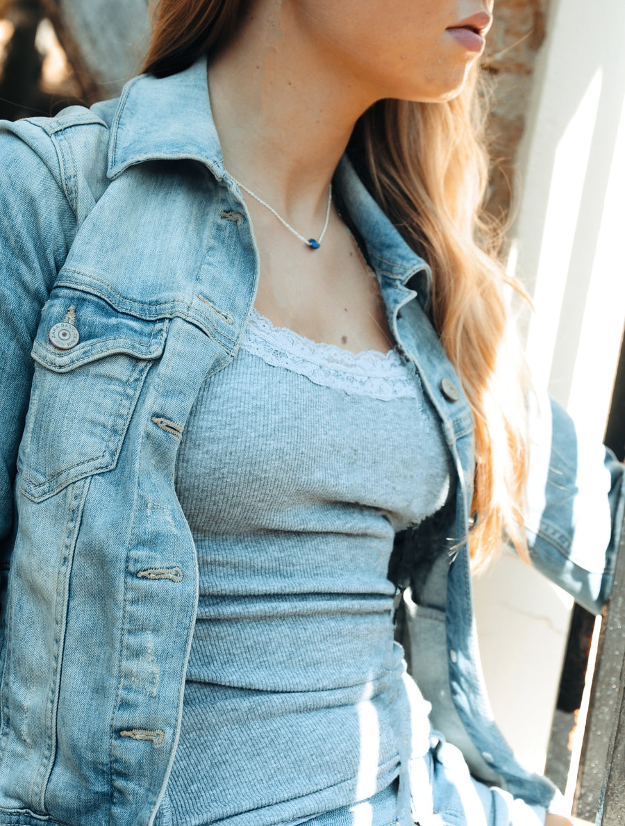 Collier Charlie Sodalite