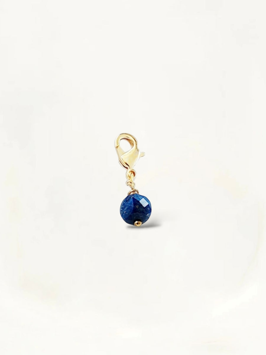 Breloque Cube Lapis Lazuli