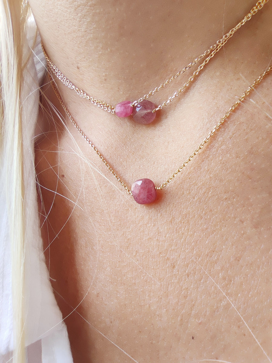 Collier Shénaa Rubis d'Inde