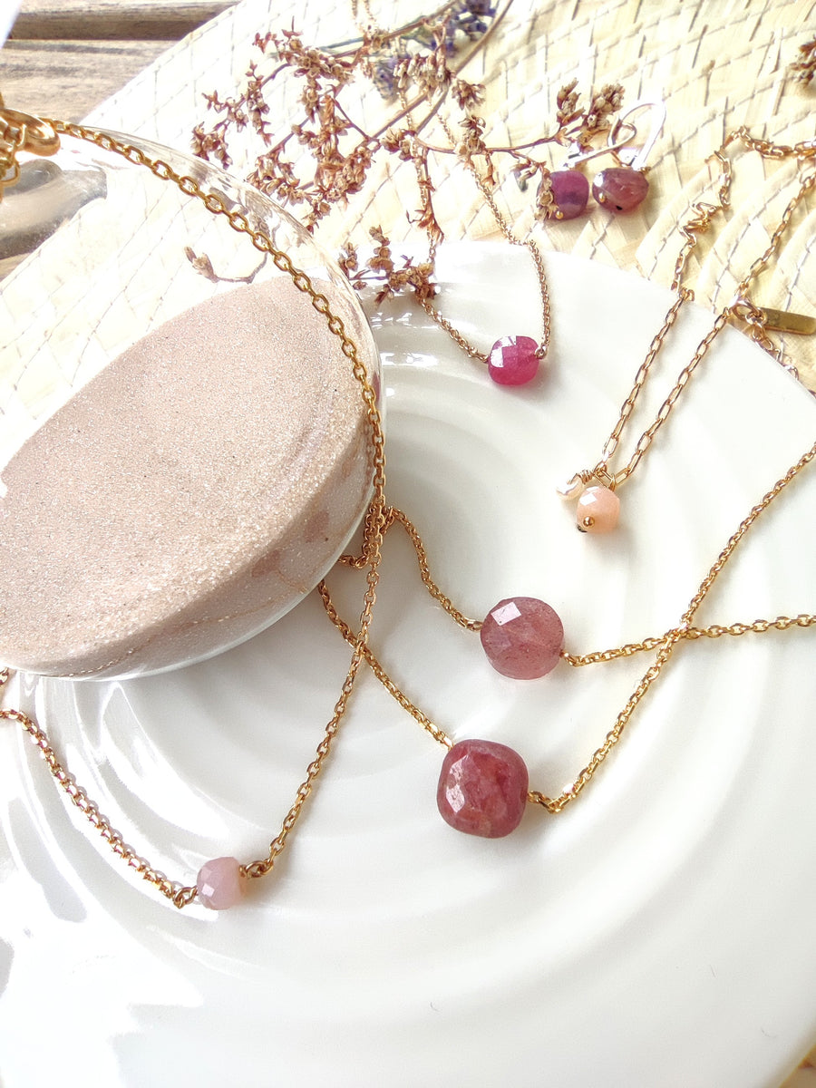 Collier Shénaa Rubis d'Inde