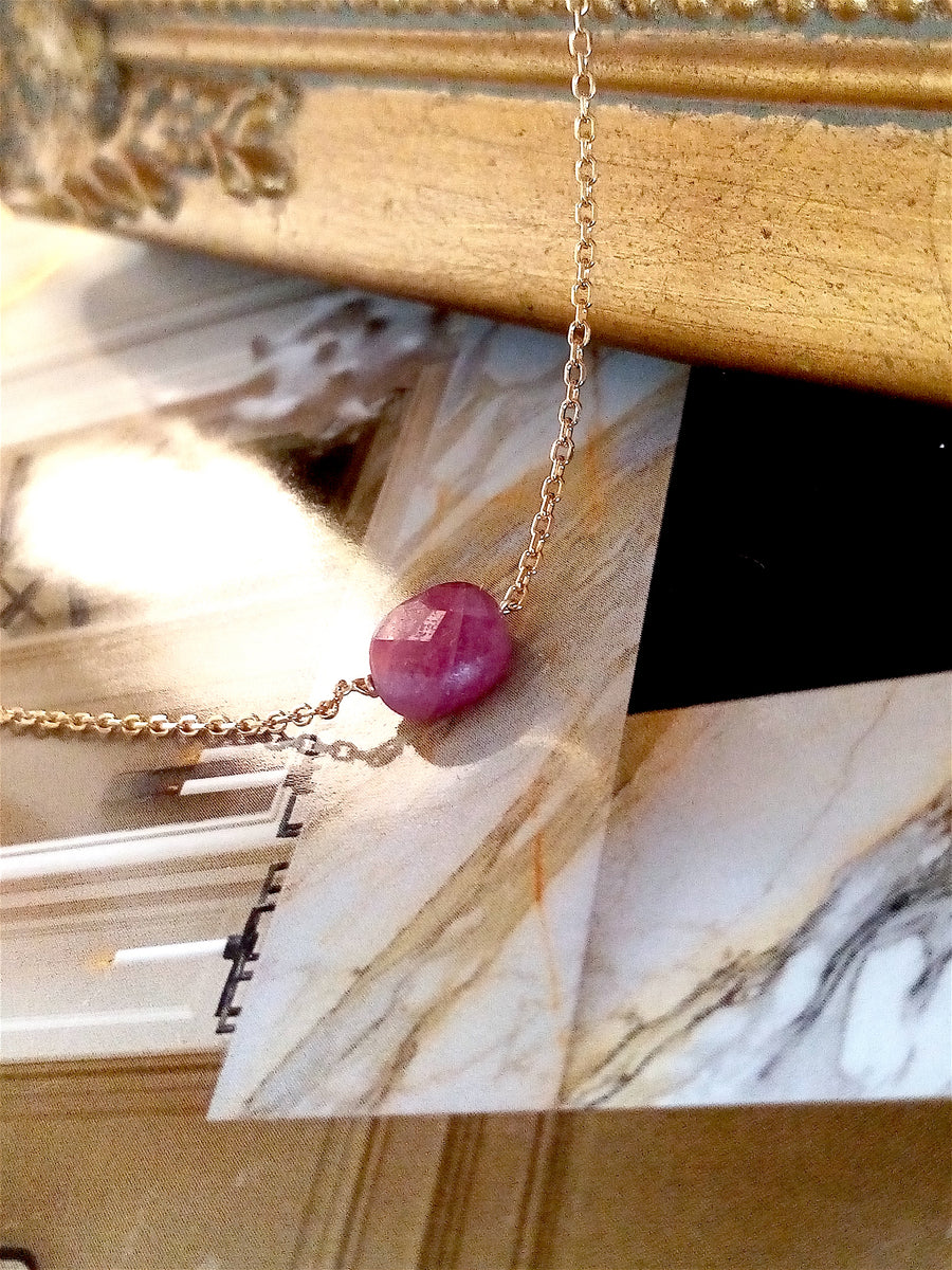 Collier Shénaa Rubis d'Inde